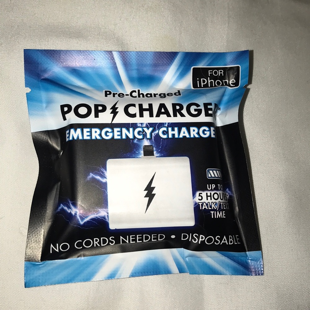 Pop charger for iPhone
